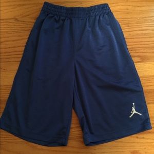 Blue nike air Jordan shorts